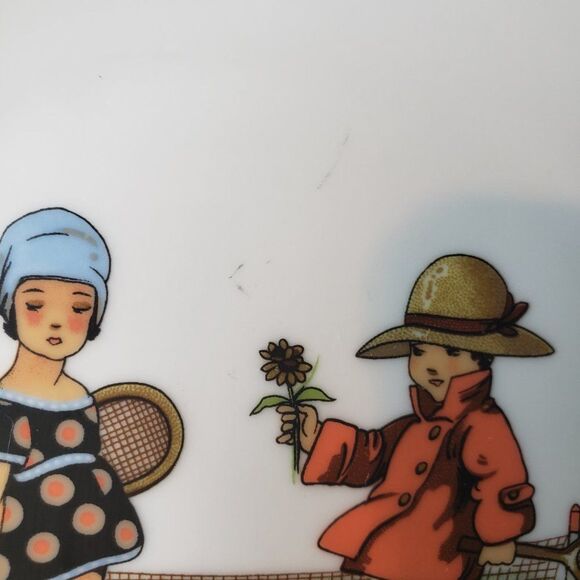 CUTE Pier 1 One Imports Porcelain Nostalgic Children Plates Made in Germany - Picture 13 of 13